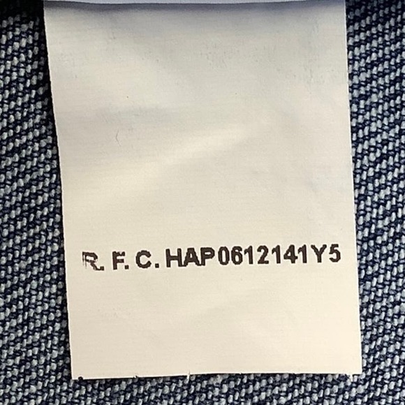 NEW! RE/DONE Size 23 70s Stove Pipe Denim Jeans True Indigo $275 msrp I6-8 - Picture 10 of 10